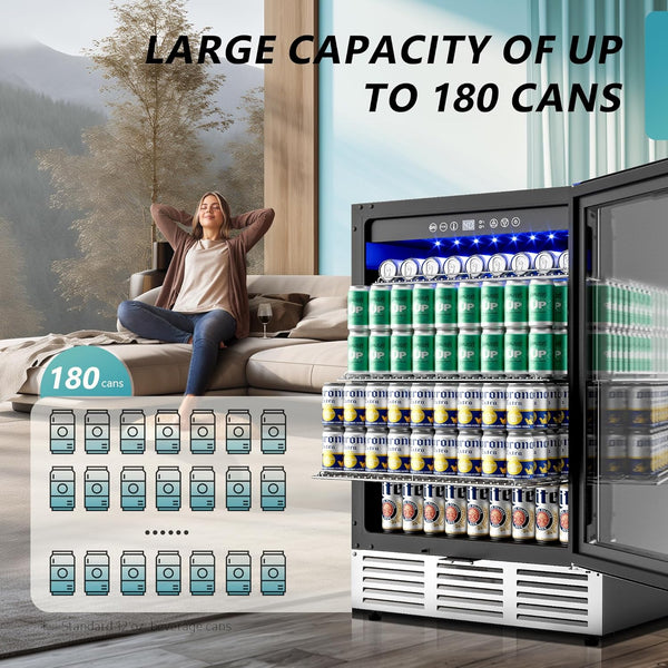 Ultimate Beverage Fridge Delight